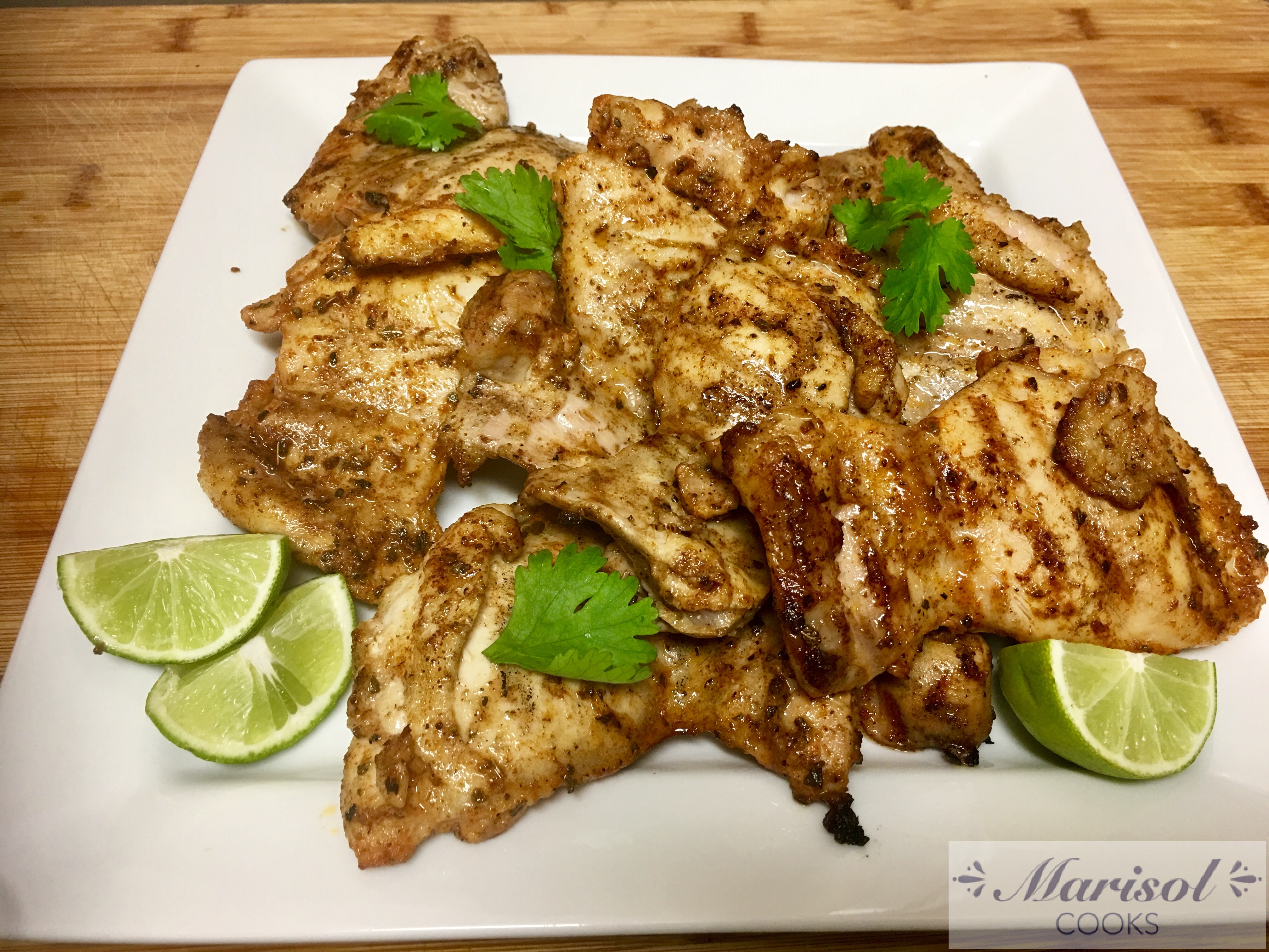Pollo asado/Grilled chicken
