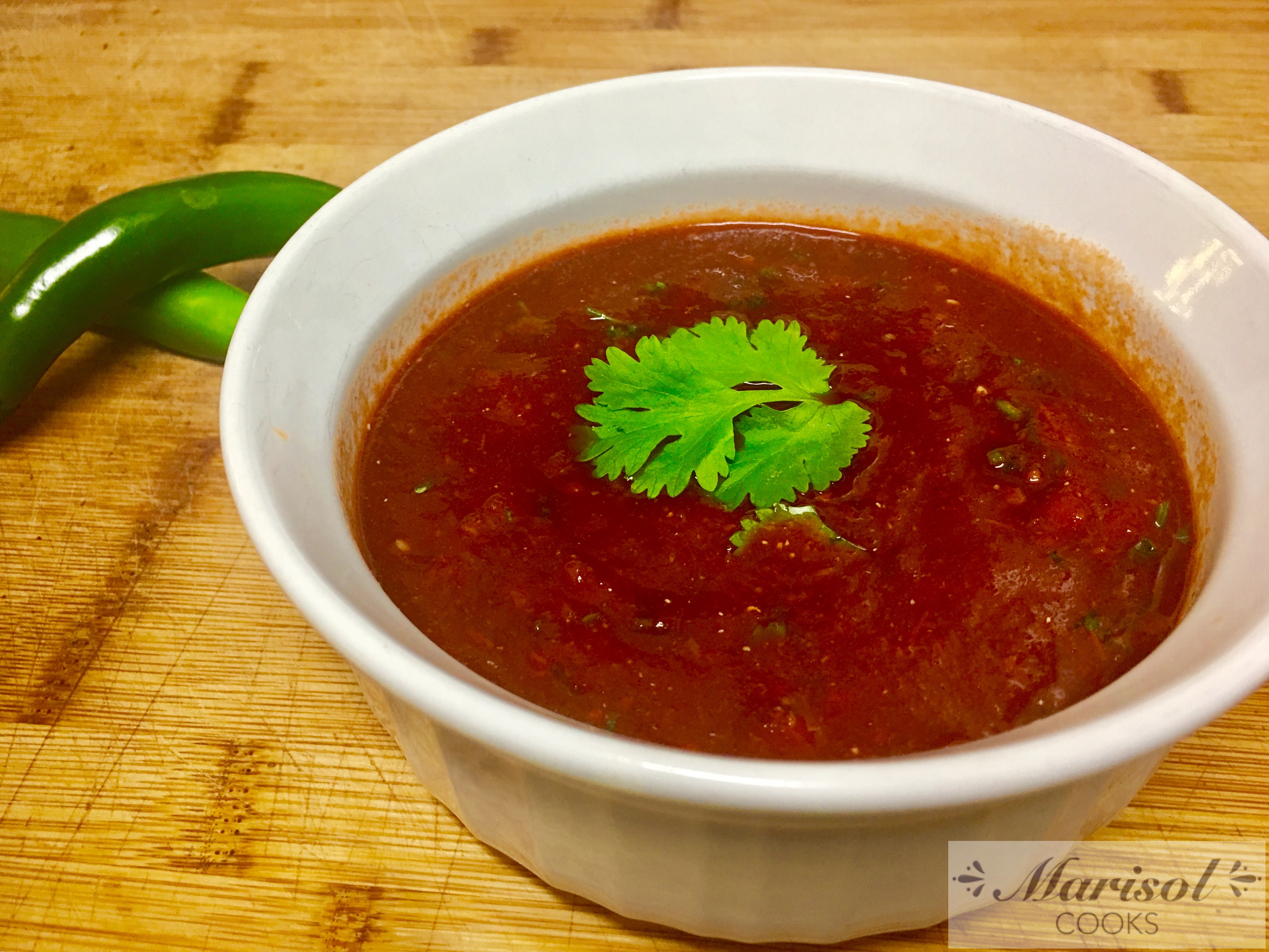 Guajillo Salsa/Salsa de Chile Guajillo
