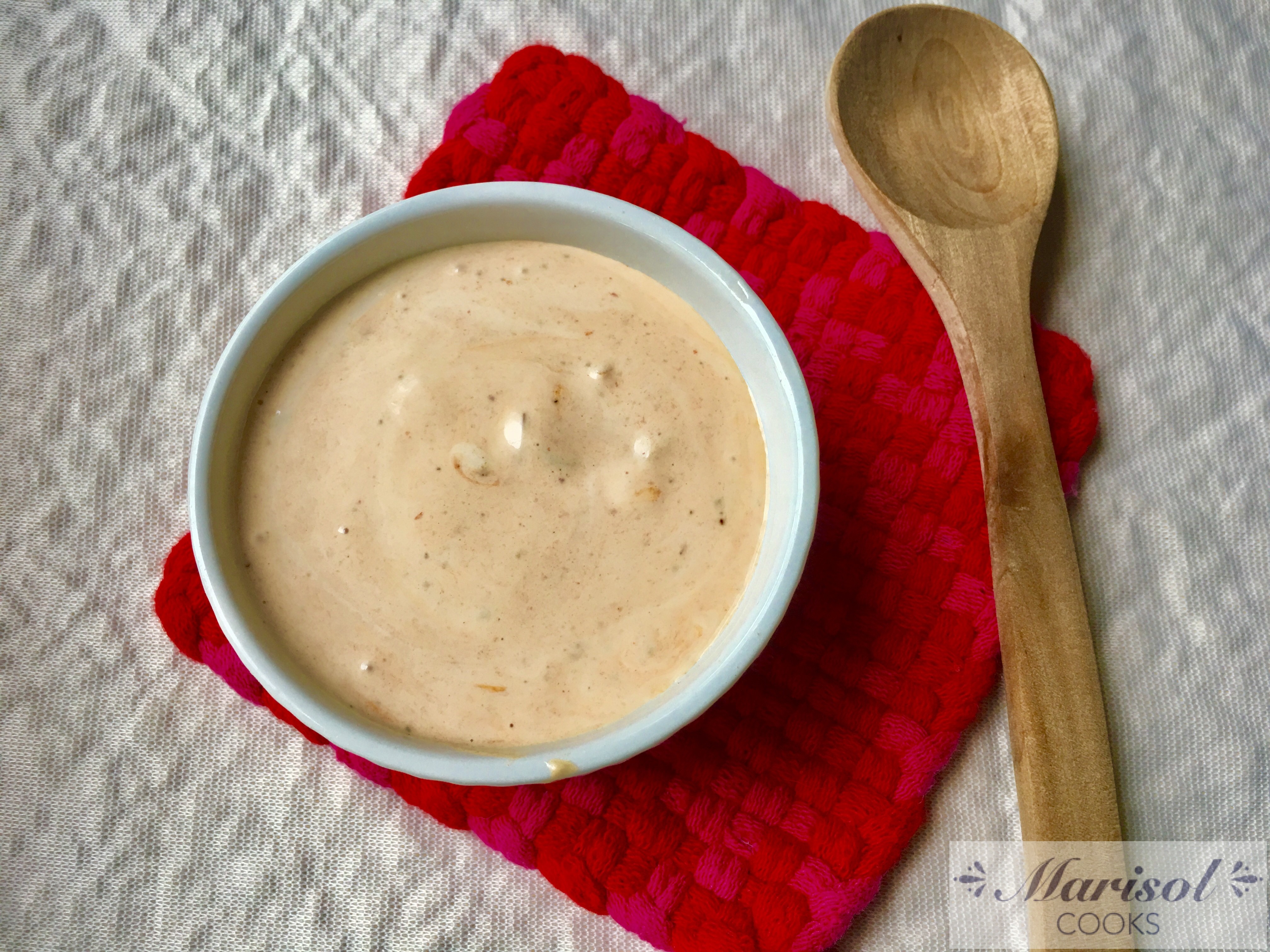 Chipotle cream sauce