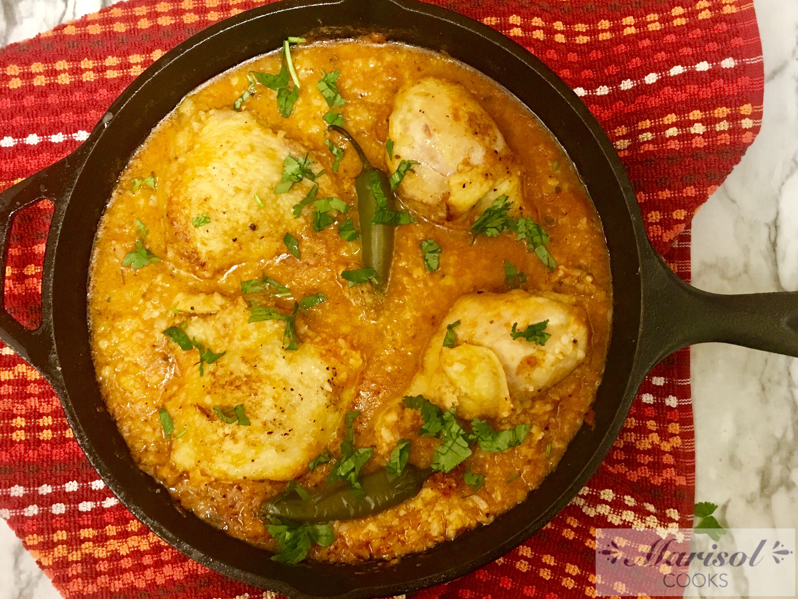 Arroz de Coliflor con Pollo/ Cauliflower rice with chicken