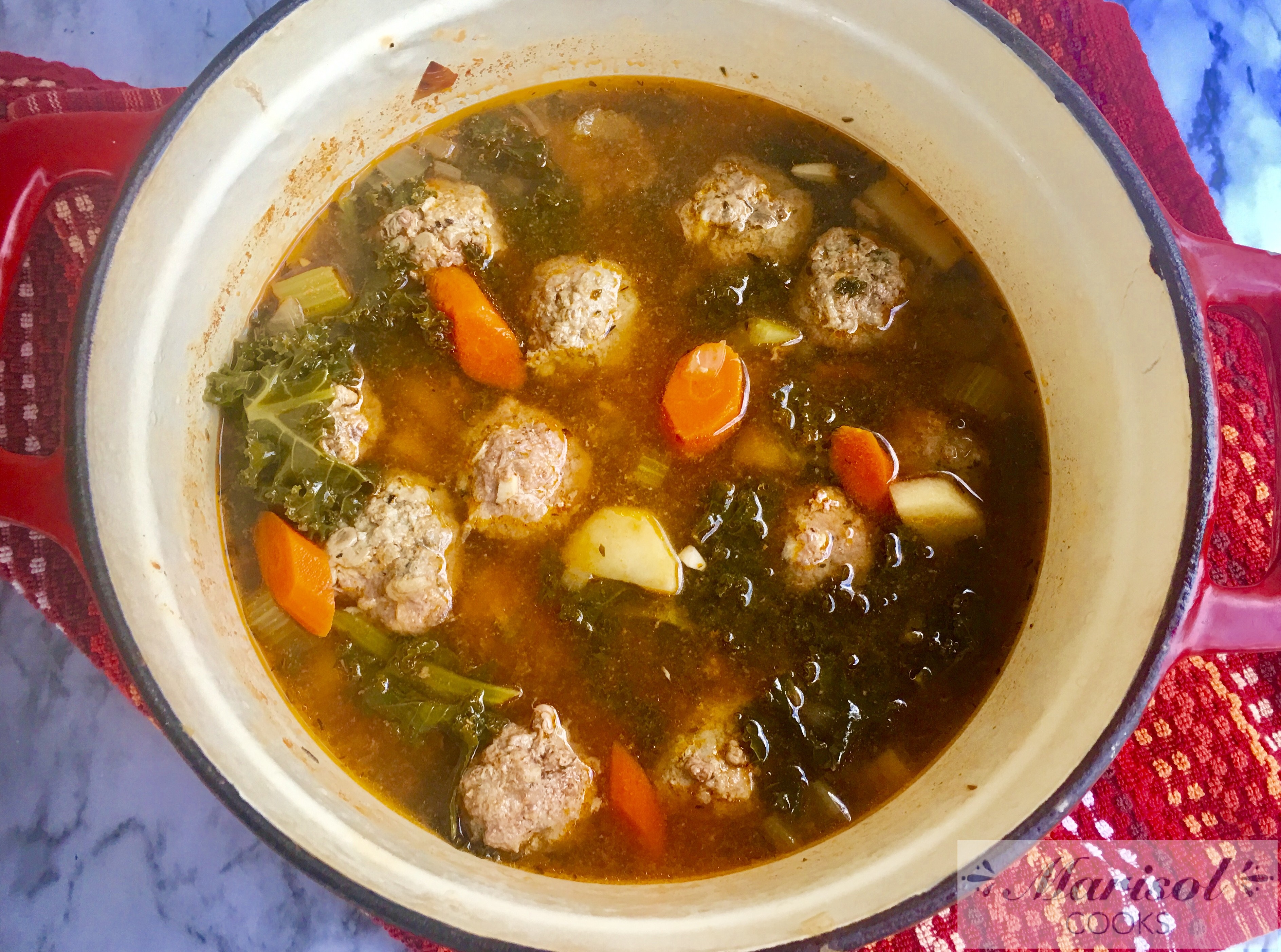 Meatball and Vegetable soup