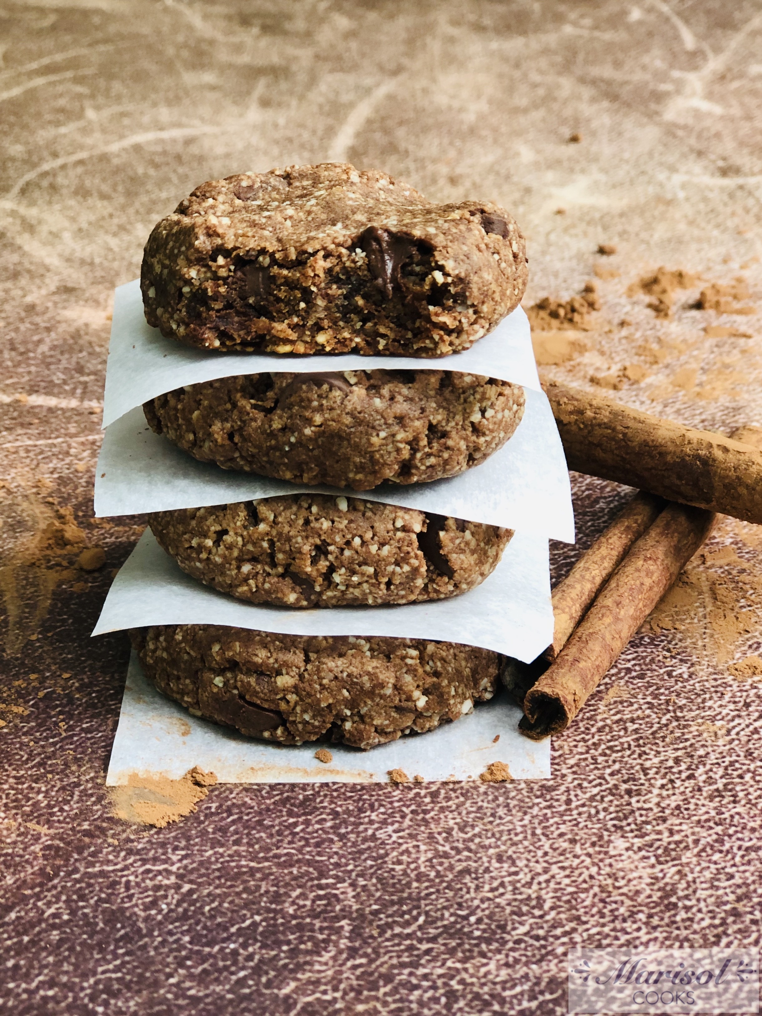 Mexican Chocolate cookies /Gluten Free