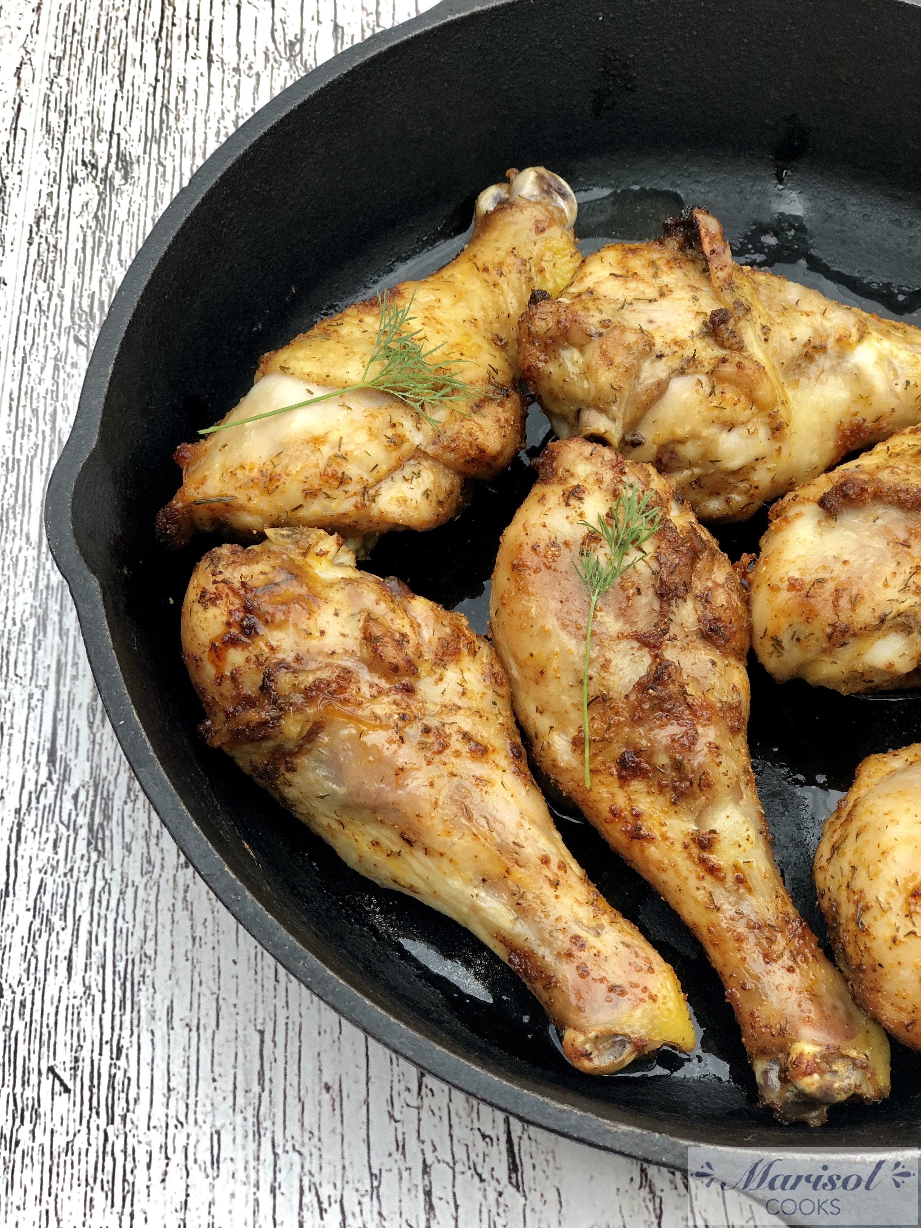 Oven baked Ranch Chicken