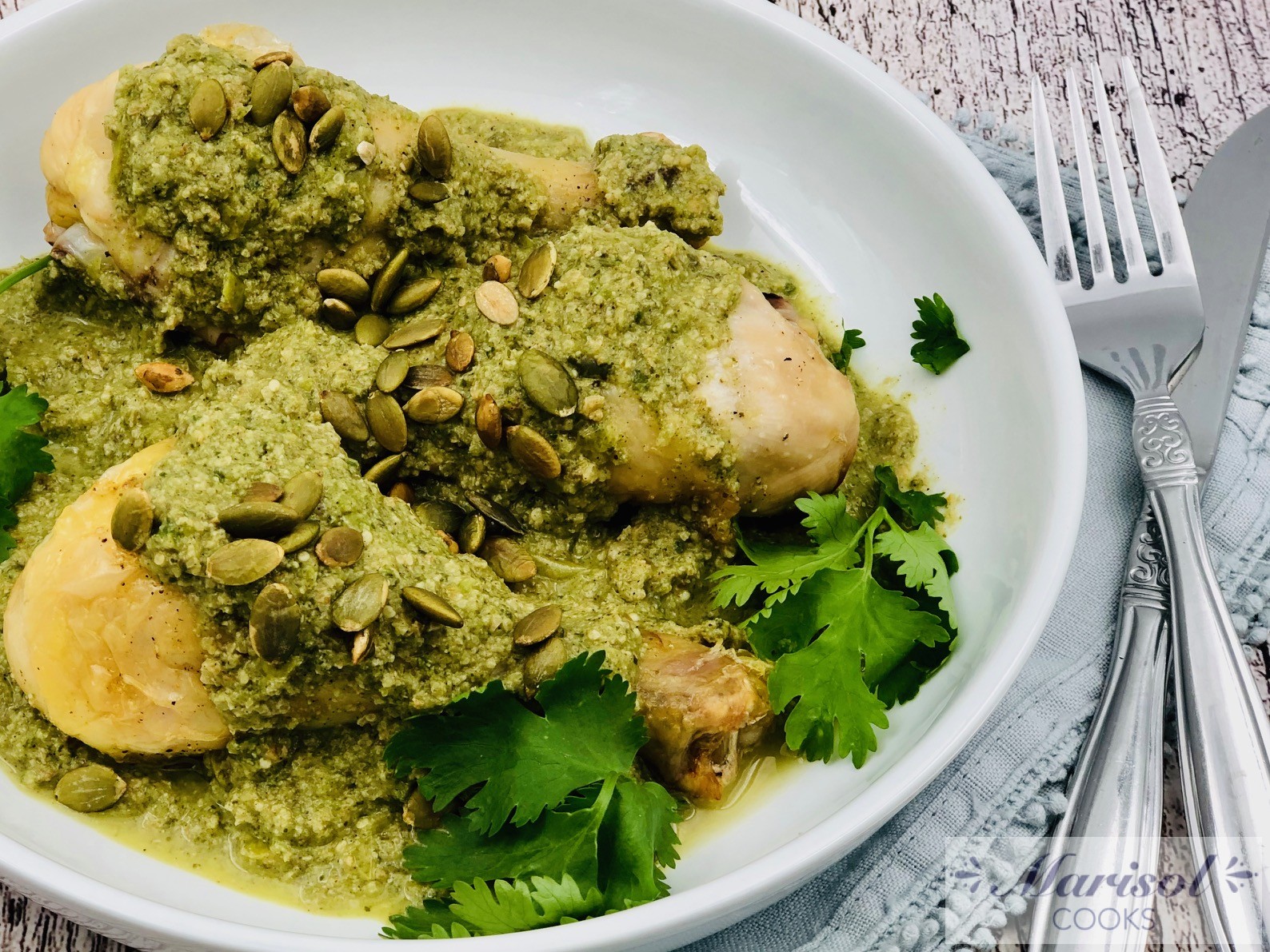 Pollo Pipian (Chicken Pipian)