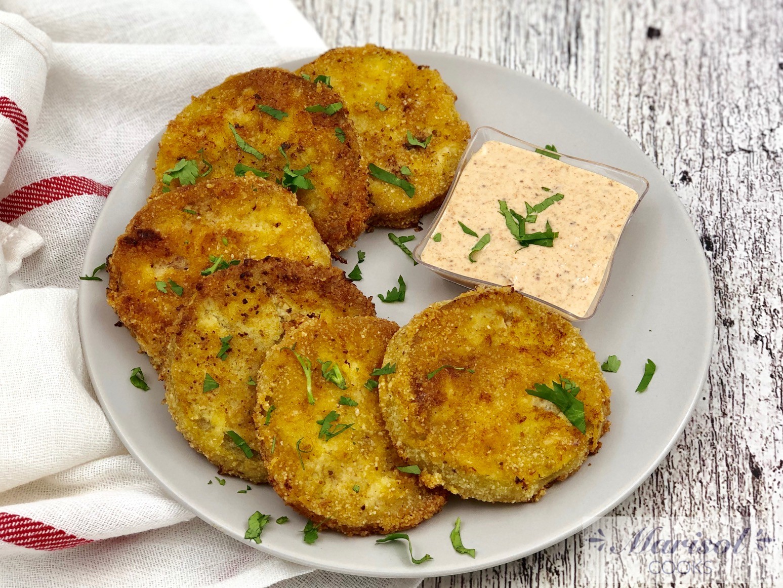 Fried Green Tomatoes (Gluten Free)