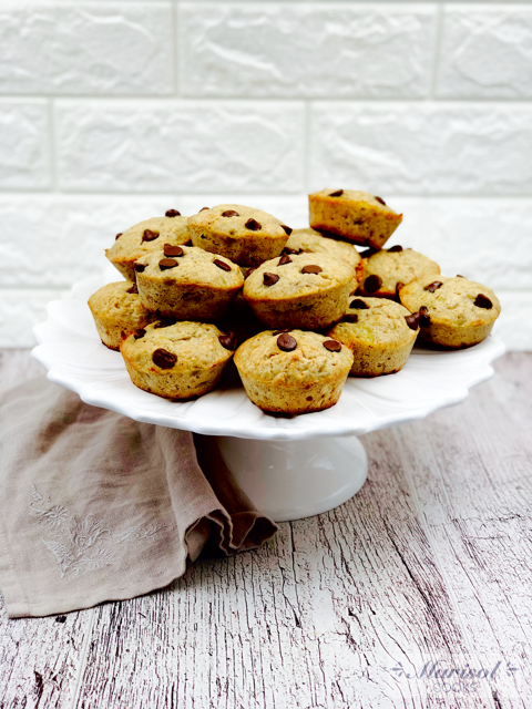 Banana and Chocolate chip Muffins