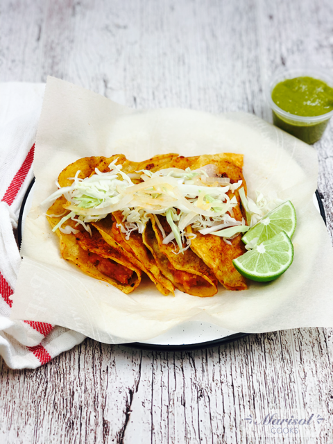 Vegan Steamed Tacos/Tacos a vapor Veganos