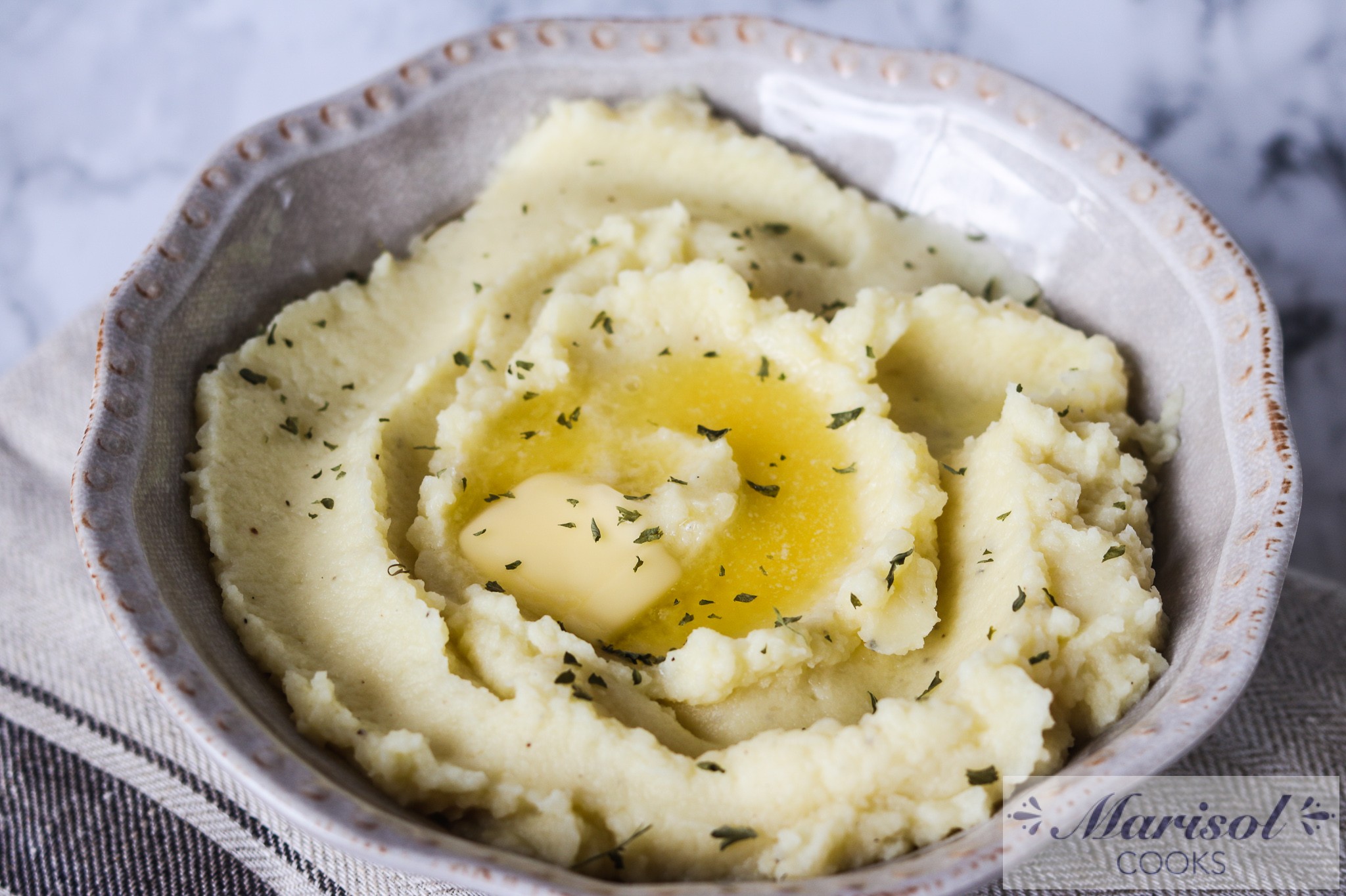 Cauliflower Mash/5 Ingredientes