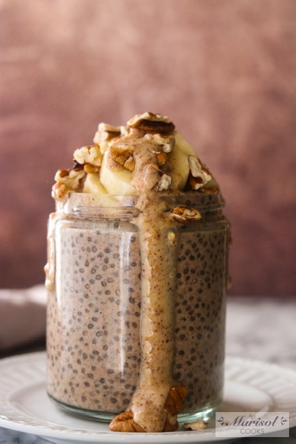 Banana Nut Chia Pudding