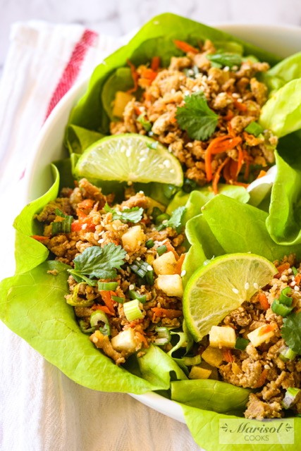 Turkey Lettuce Wraps