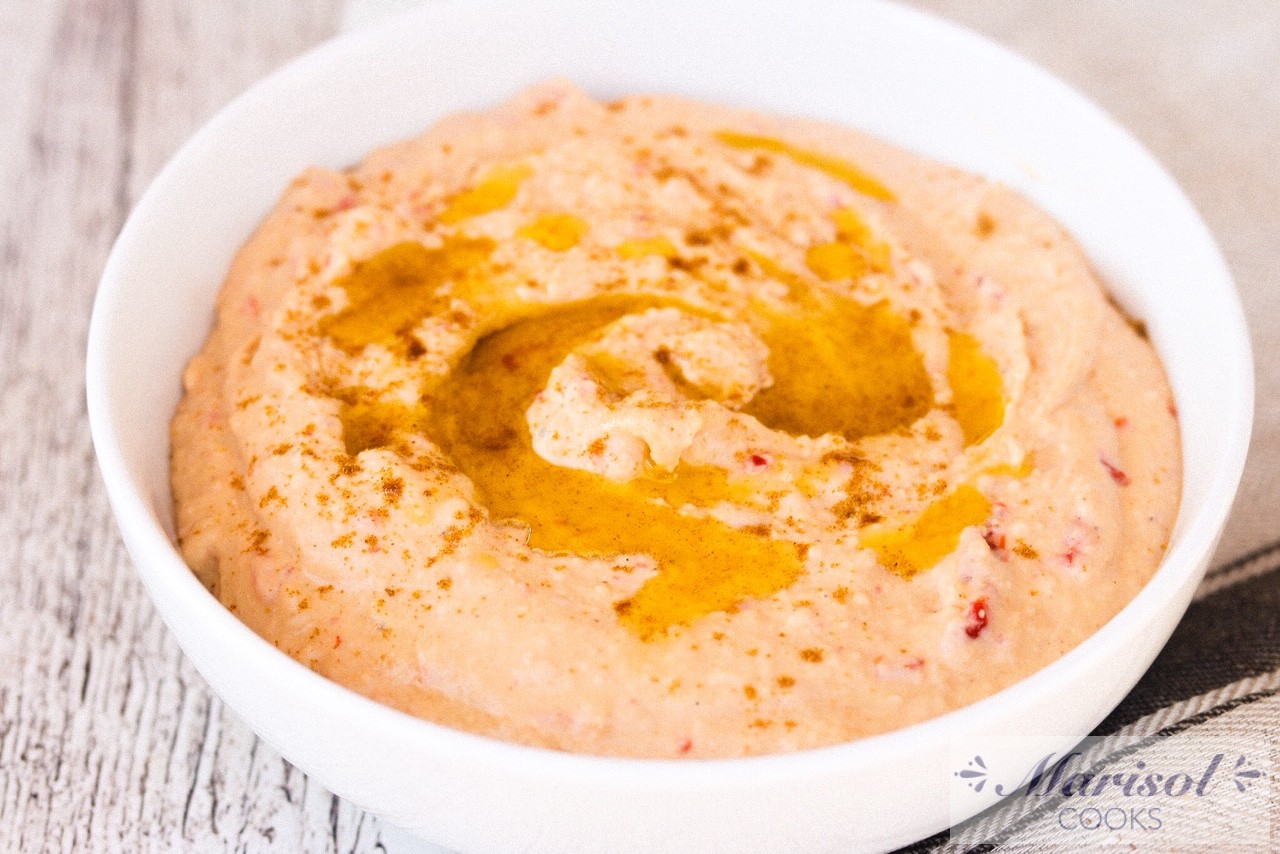 Roasted Pepper Hummus