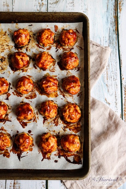 BBQ Turkey Meatballs