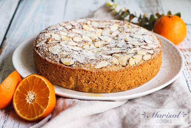 Mandarin Almond Cake/ Gluten Free, Dairy Free
