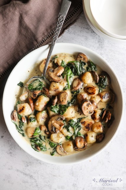 Creamy Cauliflower Gnocchi