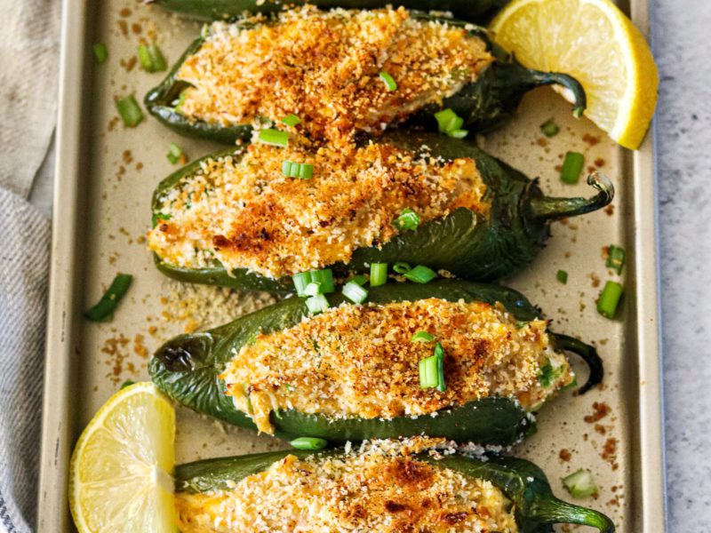 Crab stuffed Jalapenos