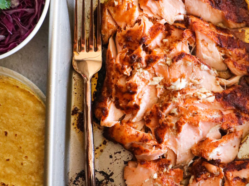 Chili Lime baked Salmon