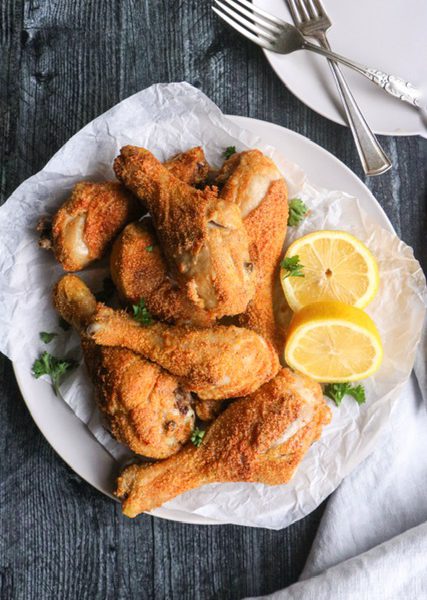 Air Fryer Crispy Chicken Drumsticks