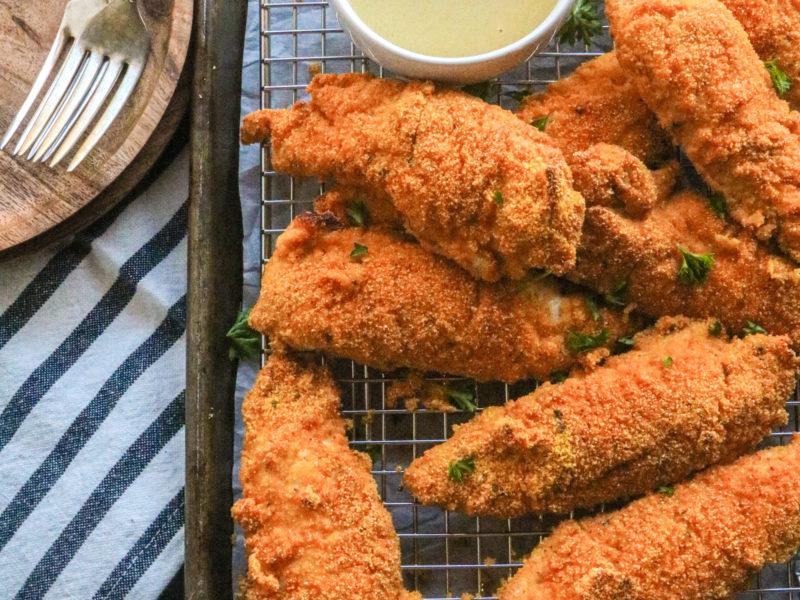 Cornmeal Crusted Chicken Tenders