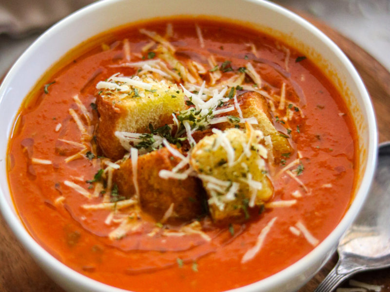 Roasted Pepper and Tomato Soup