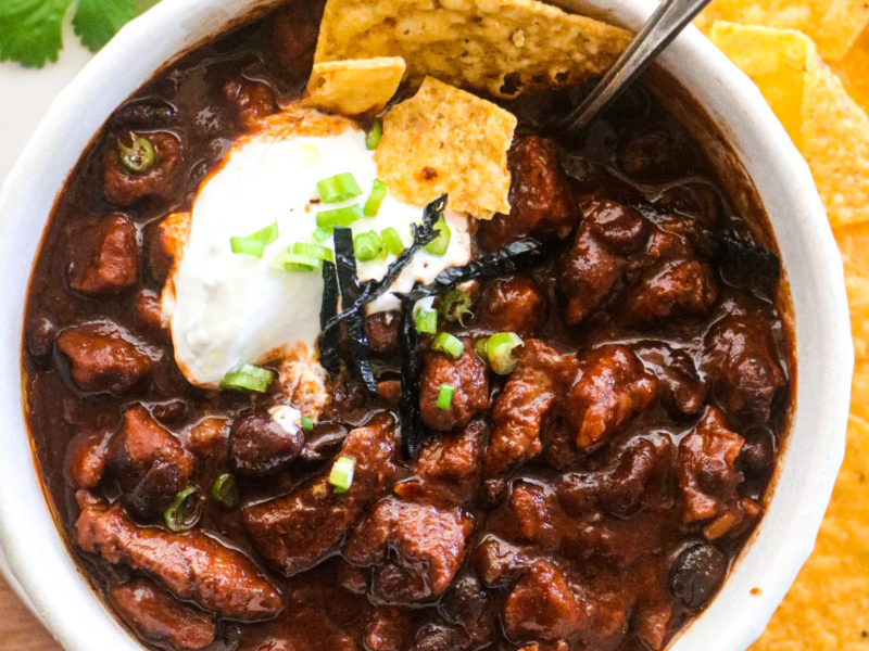 Ancho Pork Chili