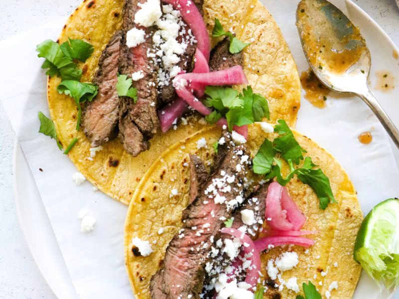 Carne Asada Tacos/Sirloin Steak Tacos