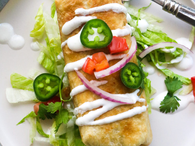 Chicken Chimichangas