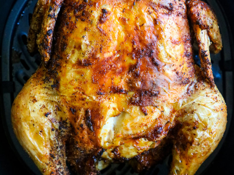 Air Fryer Whole Chicken/ Rotisserie Style