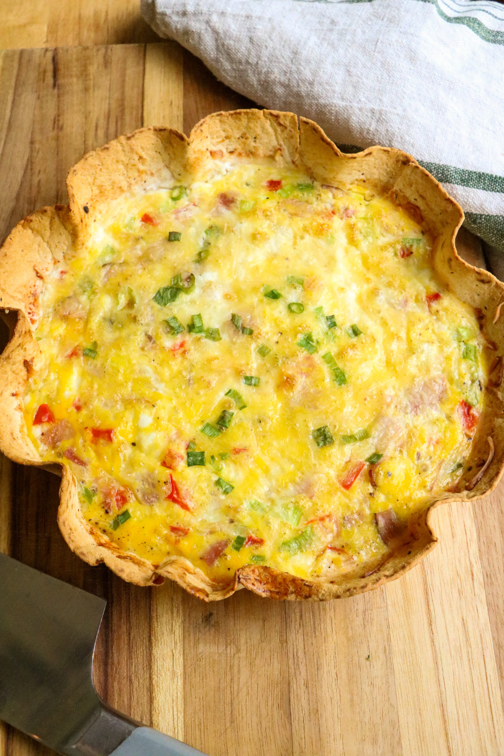 Easy Tortilla "Quiche"
